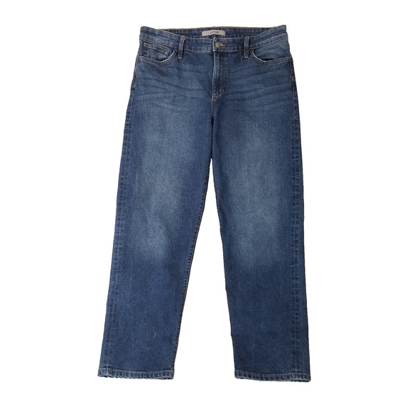 Joes Jeans Womens 32 Blue Denim Straight Leg Mid Rise Classic Fit Casual Pants - Picture 1 of 14